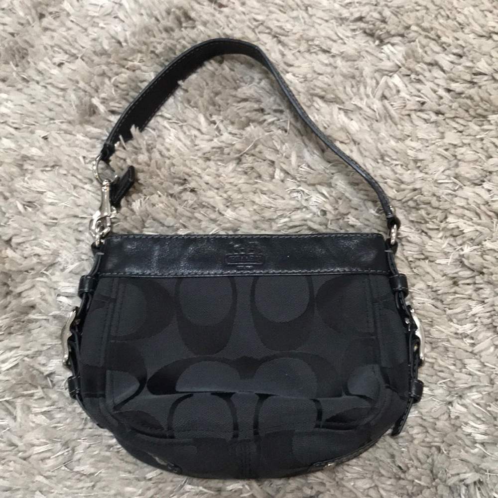 Sold - Black Coach Handbag